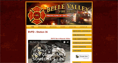 Desktop Screenshot of bellevalleyfire.com